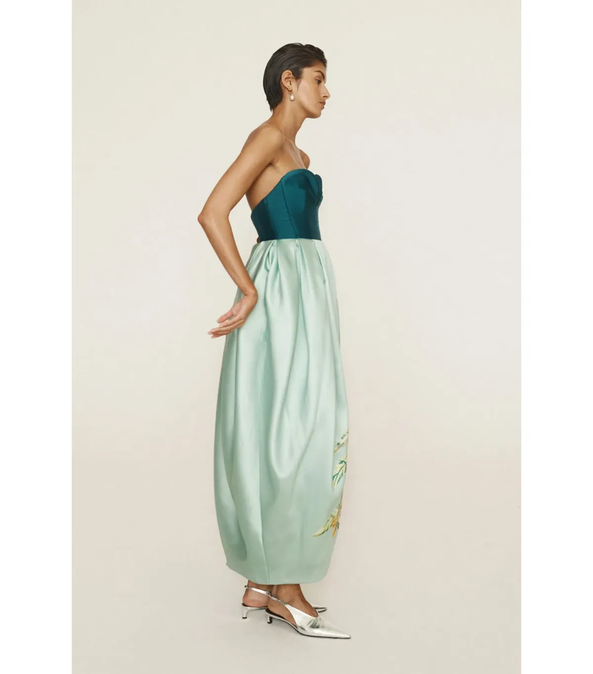 Alémais Alémais Anita Maxi Gown Green Size AU 8 - Image 3