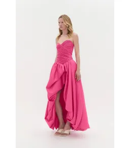 Aje Estelle Maxi Gown Cerise Pink Size AU 6   for rent on The Volte - image 2