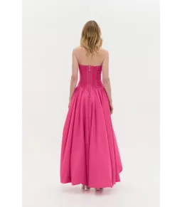 Aje Estelle Maxi Gown Cerise Pink Size AU 6   for rent on The Volte - image 4