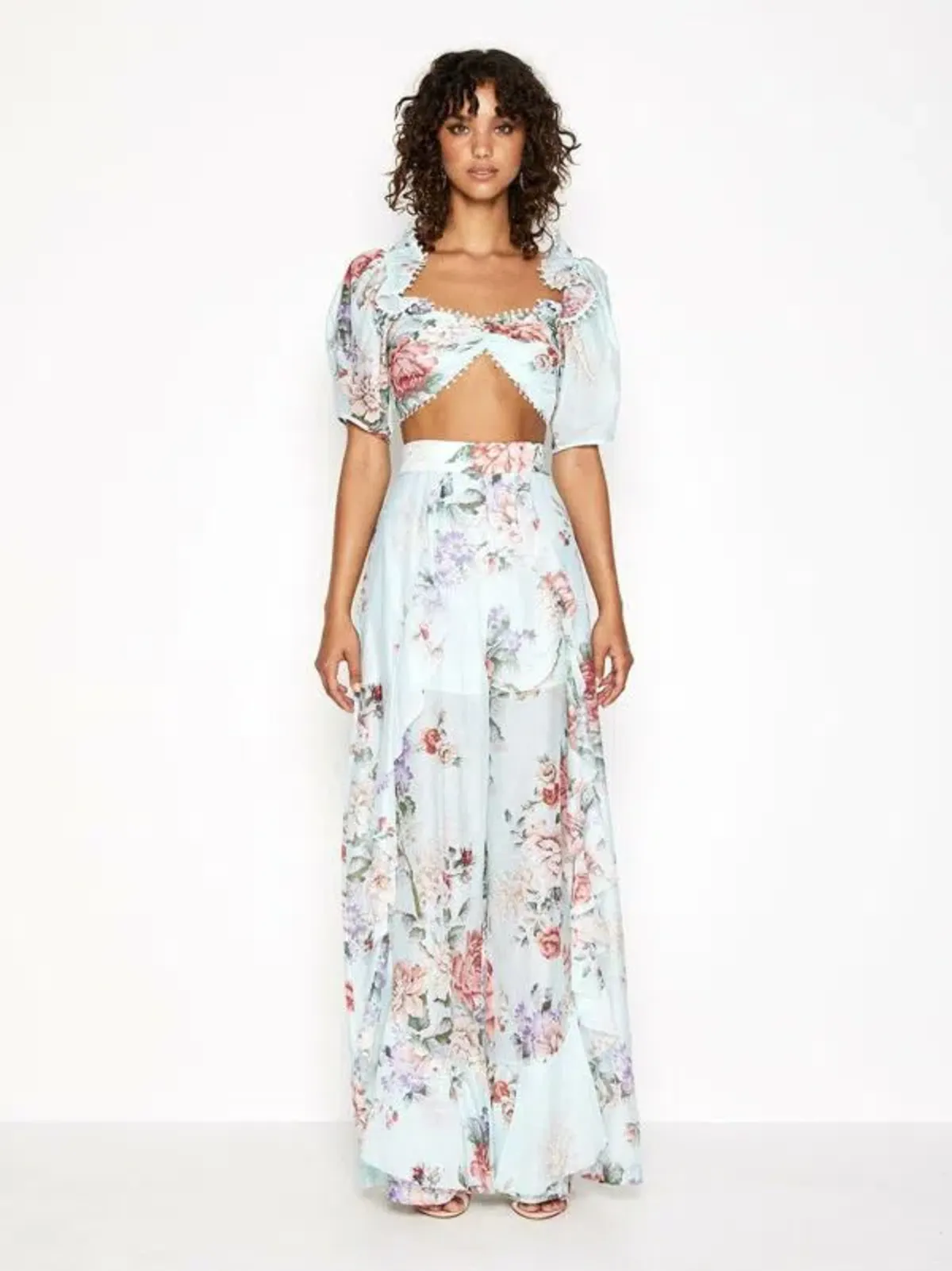 Alice McCall Louie Louie Top and Secret Garden Pants Set Peppermint Size AU 14  - Image 1