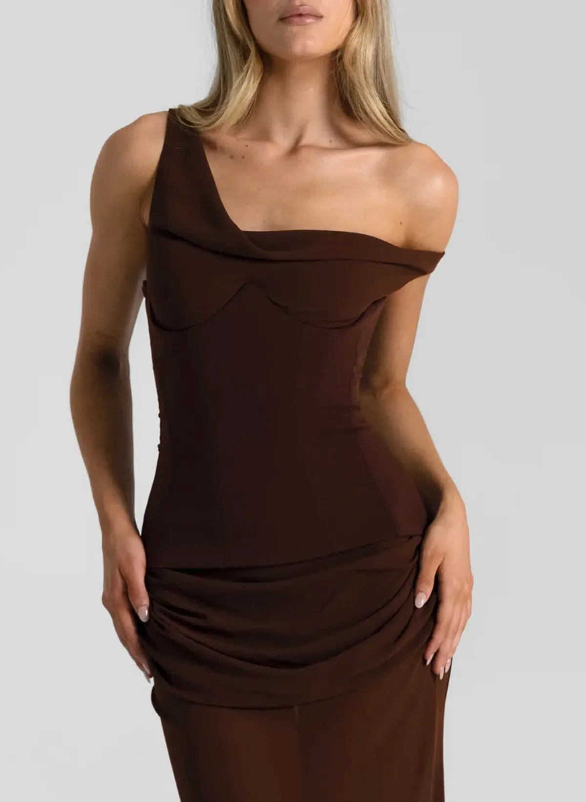 Natalie Rolt Cadence Maxi in Espresso Chocolate Size 2/ AU 10 - Image 6