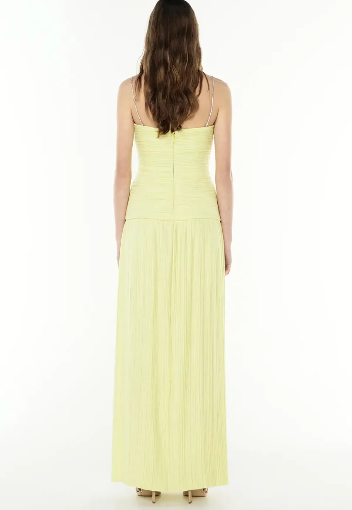 Manning Cartell Royal Debut Dress - Lemon Yellow AU 8 - Image 5