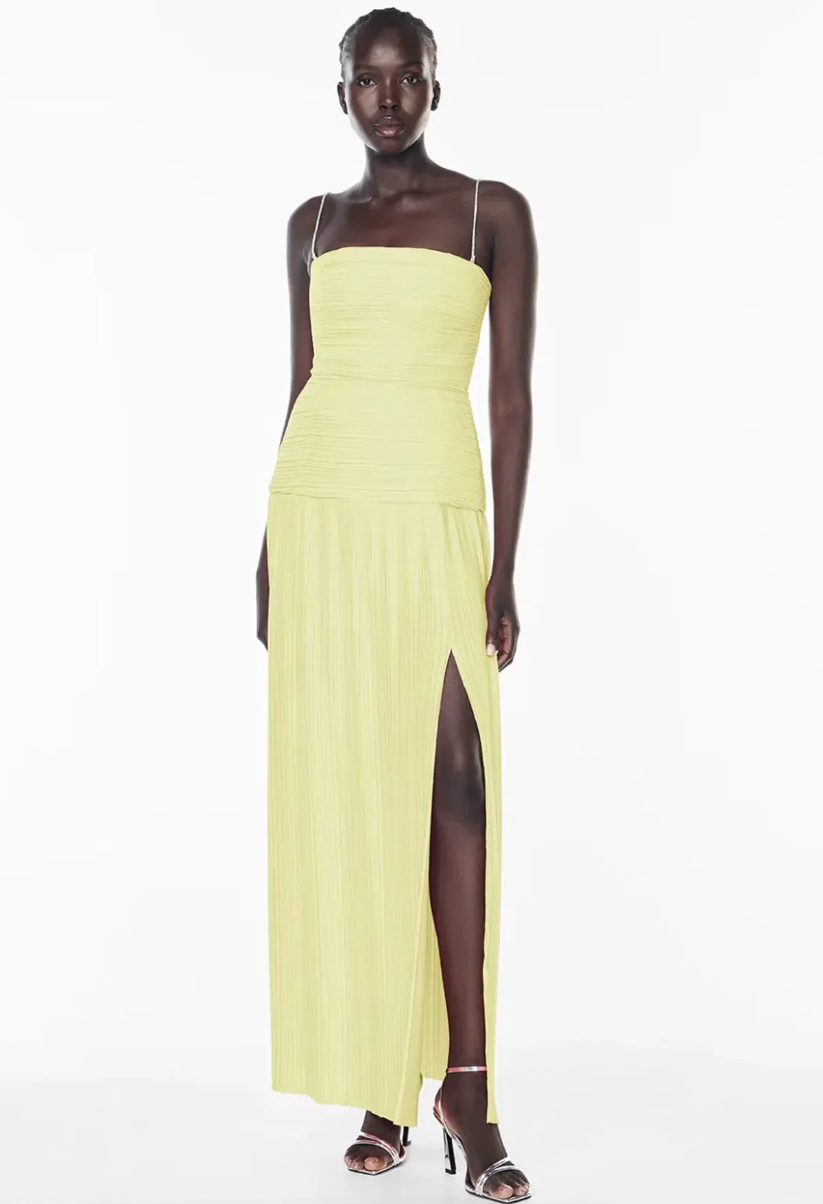 Manning Cartell Royal Debut Dress - Lemon Yellow AU 8 - Image 1