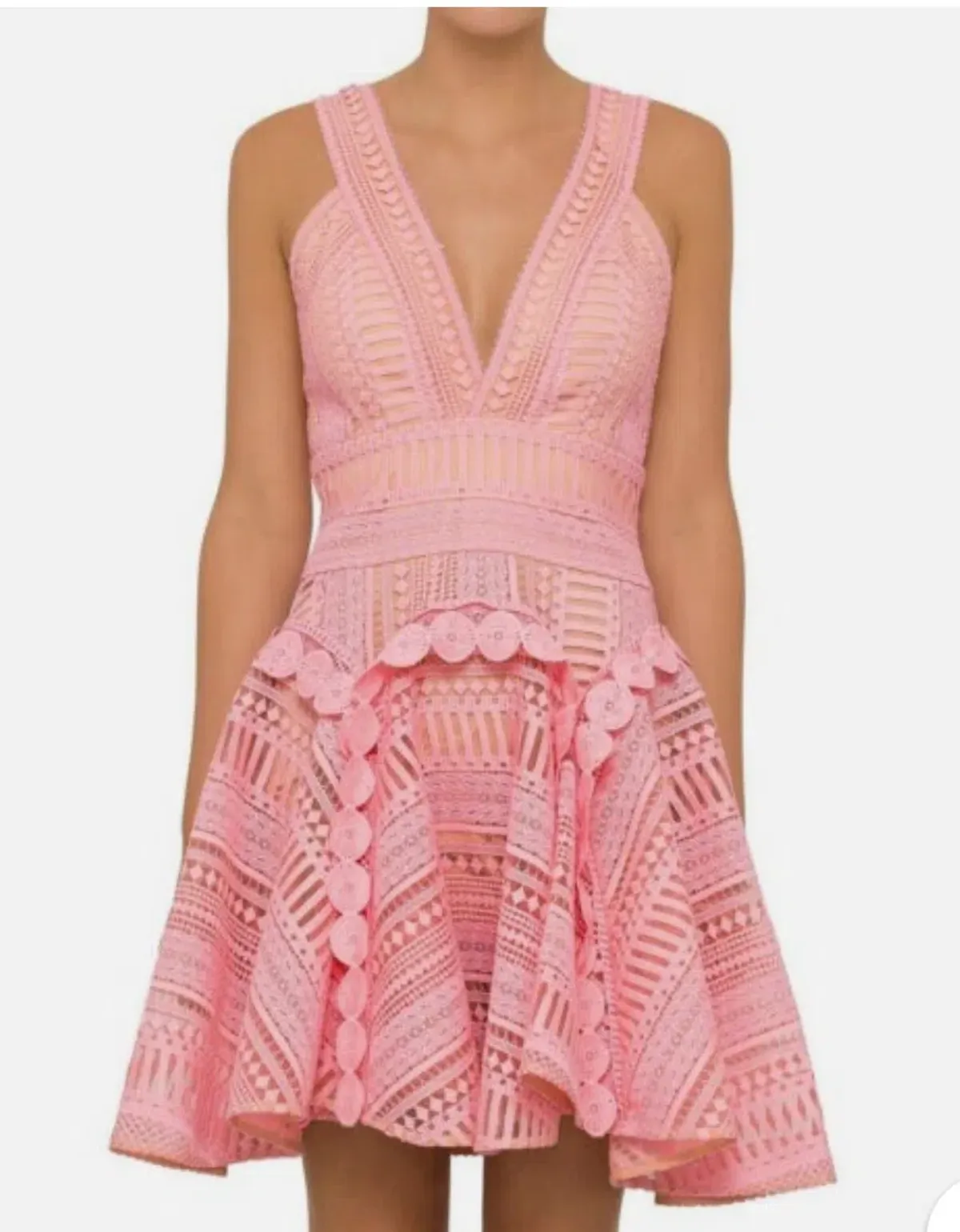 Thurley Haylleys Comet Dress Pink Size 10 - Image 2