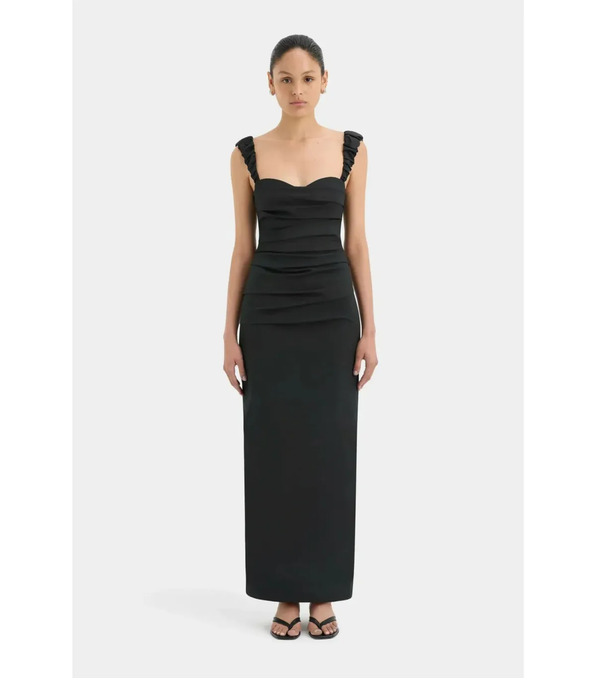 Sir the Label Azul Balconette Maxi Gown Black Size 1 / AU 8 - Image 1