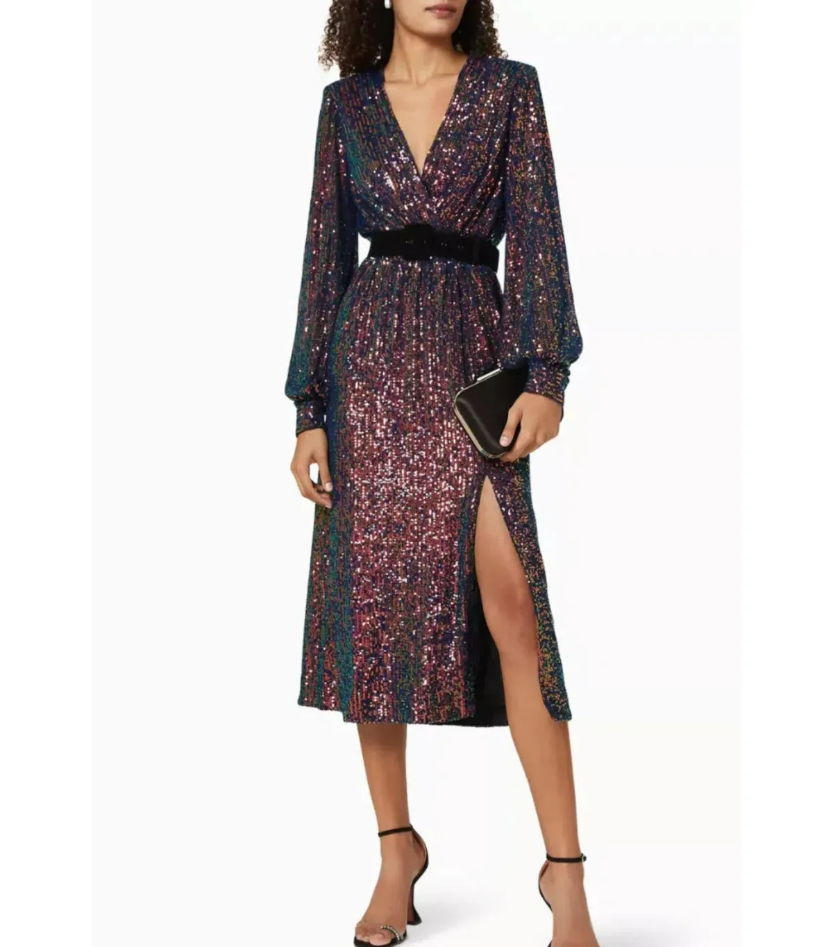 Rebecca Vallance Roxbury Midi Dress Sequin Size AU 14 NWT - Image 1