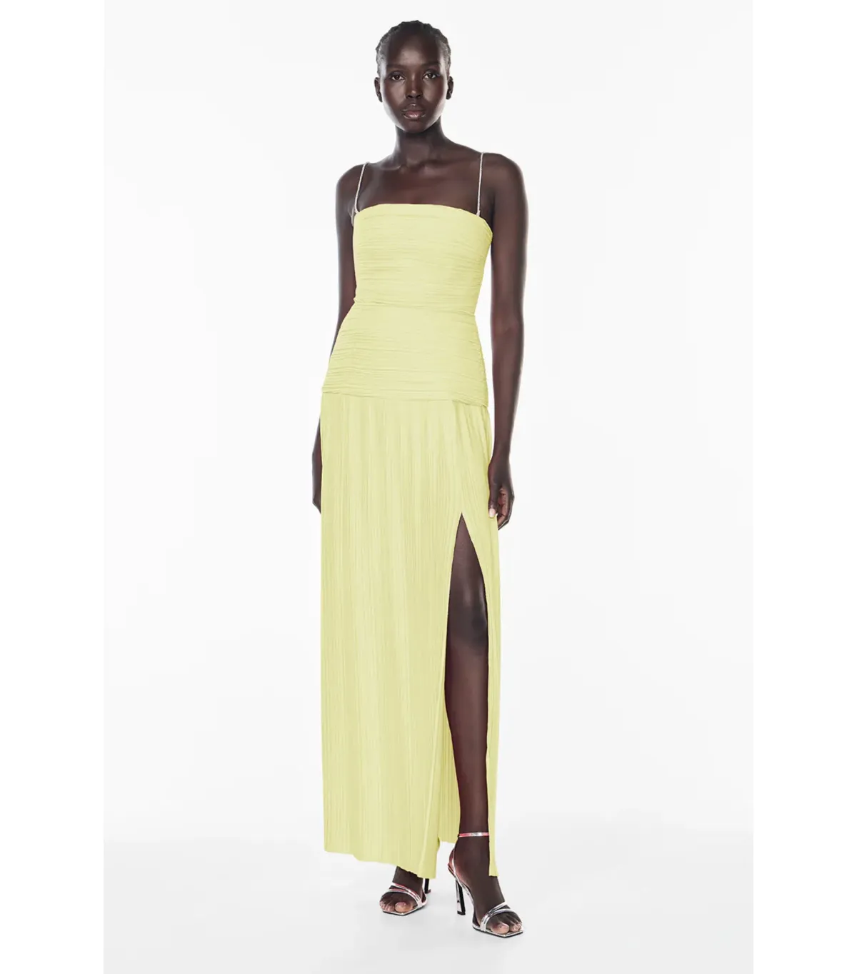 Manning Cartell Royal Debut Maxi Dress in Lemon Yellow Size AU 12 - Image 1