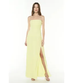 Manning Cartell Royal Debut Maxi Dress in Lemon Yellow Size AU 12  for rent on The Volte - image 4