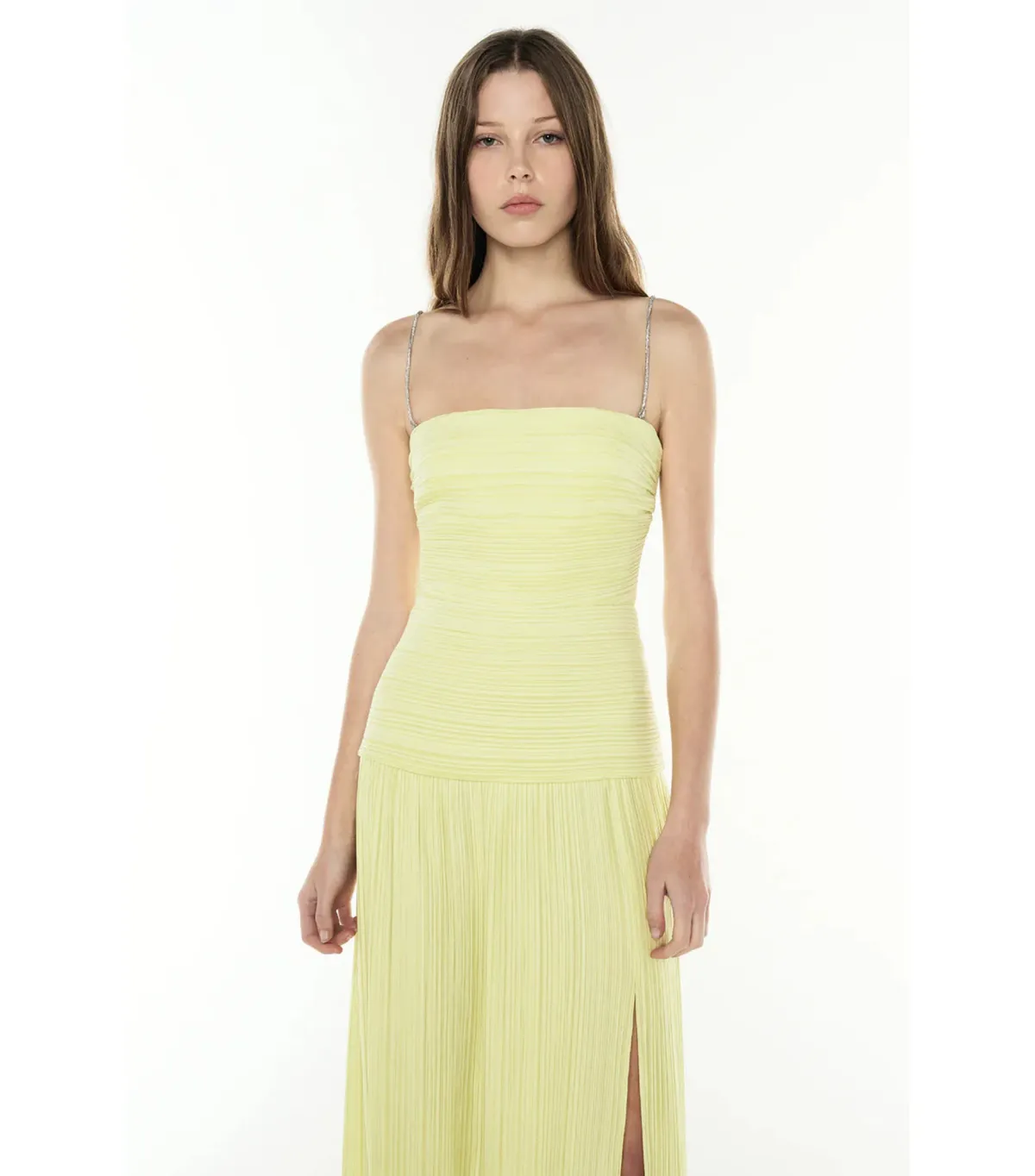Manning Cartell Royal Debut Maxi Dress in Lemon Yellow Size AU 12 - Image 5