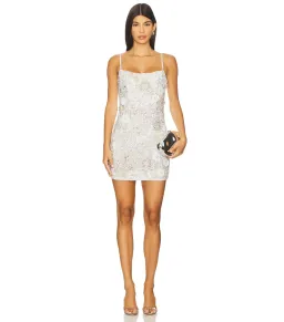 Rachel Gilbert Francesca Mini Dress Ivory Size 0 / AU 6 for rent on The Volte - image 1