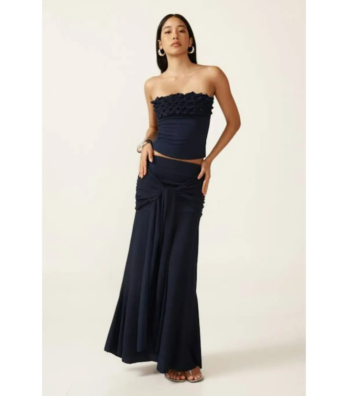Ance Gria Jude Top and Skirt Set Navy Size XS / AU 6 - Image 1