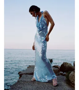 Rat & Boa Anais Maxi Dress Blue Size XS / AU 6 for rent on The Volte - image 2