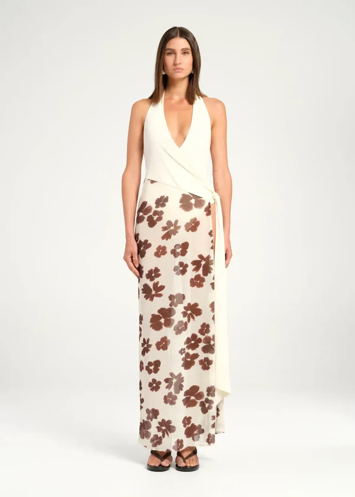 Benni Aida Maxi Dress Multi Size 8 - Image 1