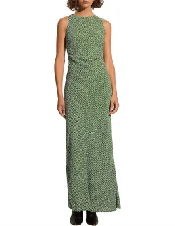 Faithfull the Brand Clementine Maxi Dress Green Size 8  for rent on The Volte - image 3