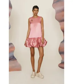 Alémais Neptuna Mini Dress Pink Size 14 for rent on The Volte - image 1