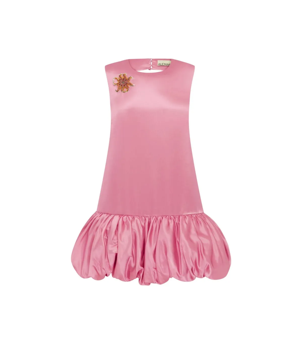 Alémais Neptuna Mini Dress Pink Size 14 - Image 5