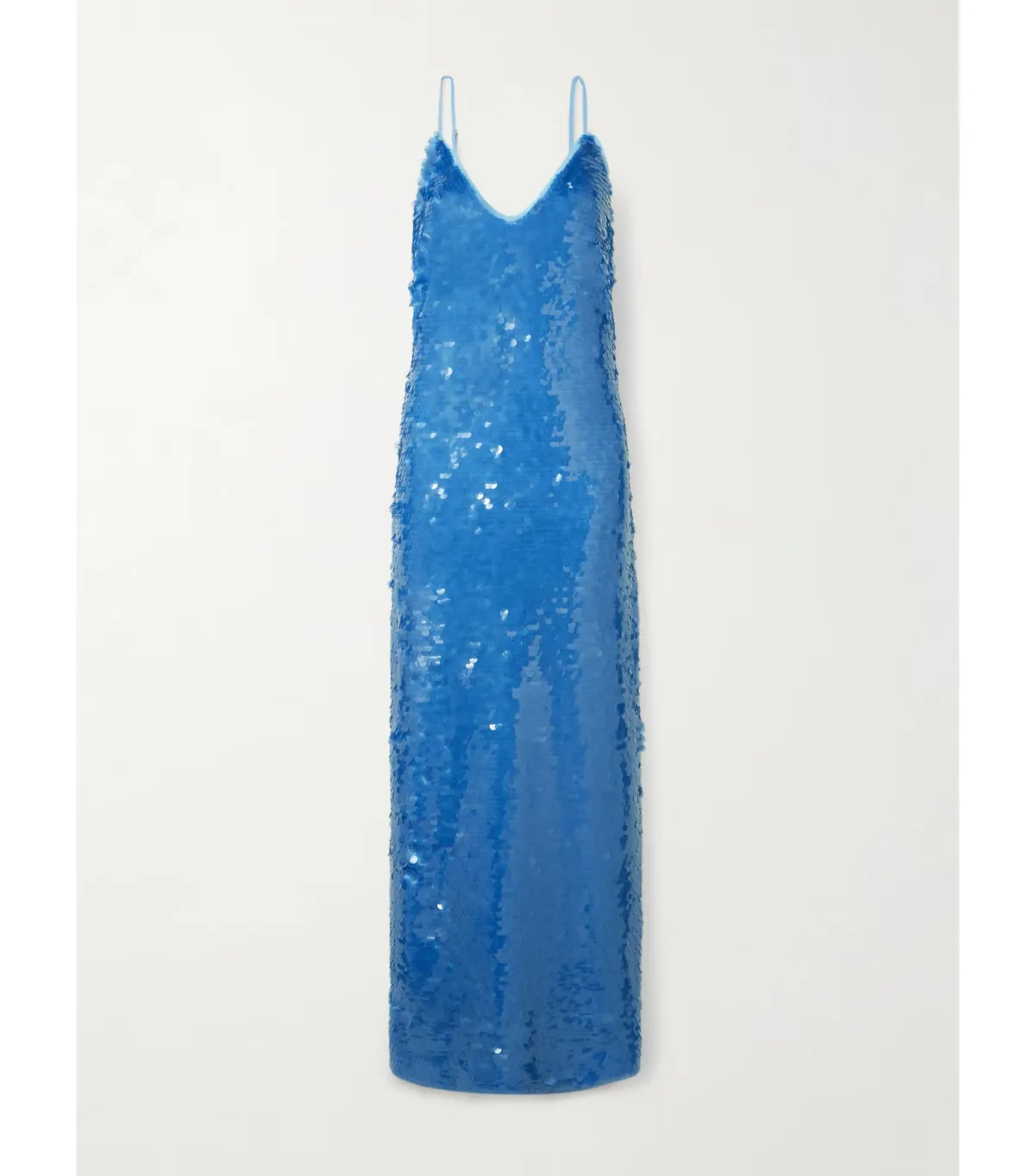 Alémais Stellar Sequin Slip Dress Exclusive Blue Size 8 - Image 1