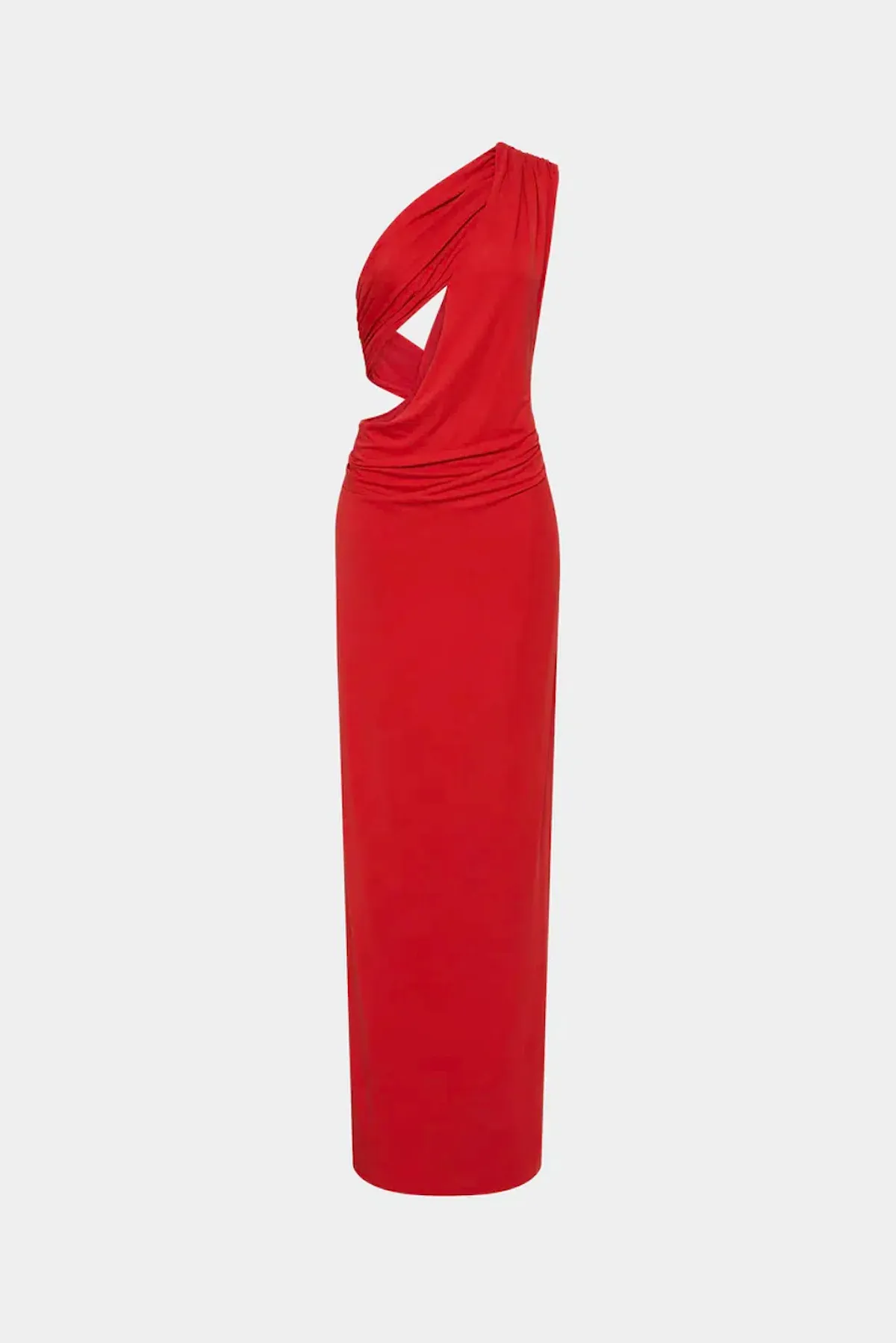 Misha The Solstice Cupro Maxi Dress in Cherry Red Size XS / AU 6 - Image 5
