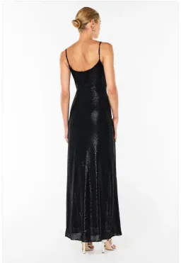 Manning Cartell High Voltage Slip Dress in Black Size AU8 for rent on The Volte - image 2