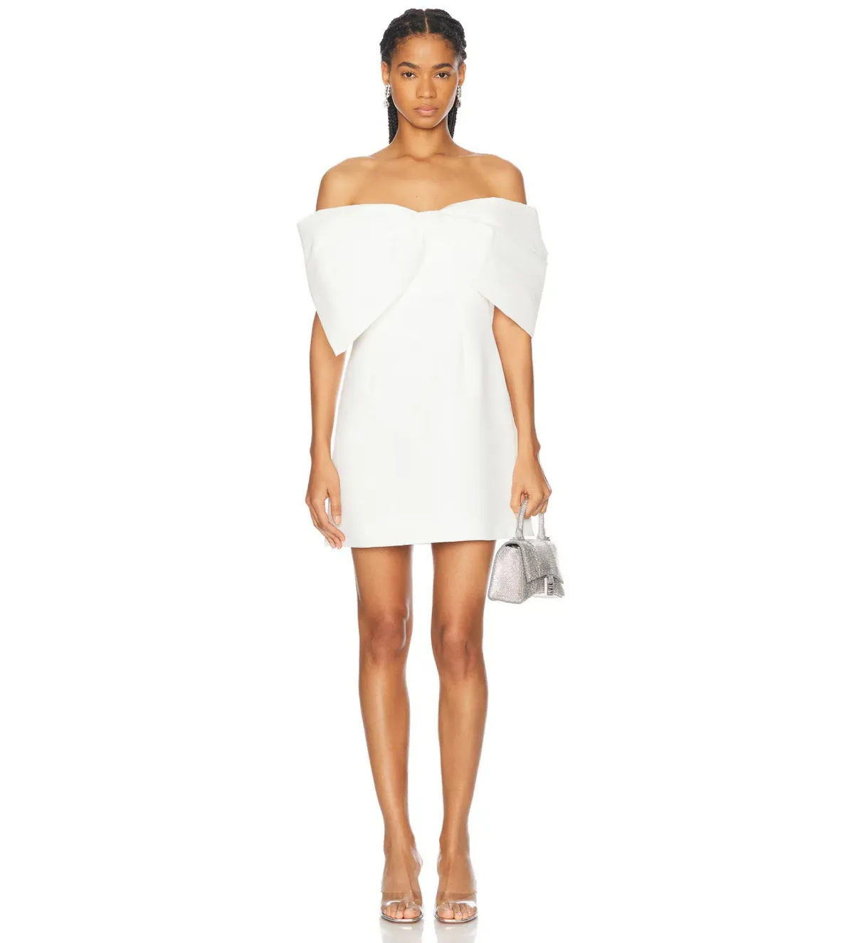 Rachel Gilbert Kace Mini Dress Ivory Size AU6 - Image 1