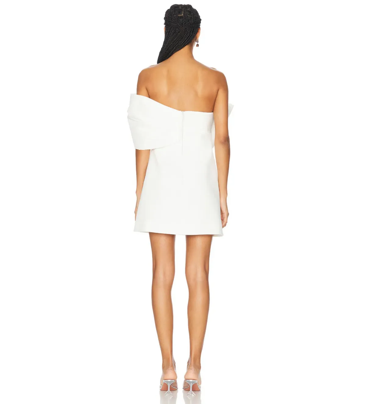 Rachel Gilbert Kace Mini Dress Ivory Size AU6 - Image 3