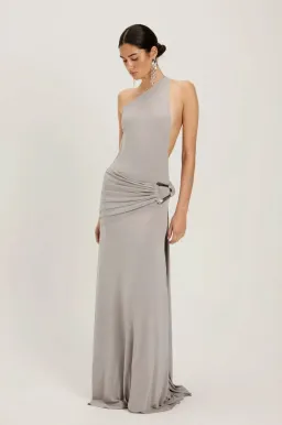 Ance Gria Gaia Gown Silver Grey Size XS/AU 6 for rent on The Volte - image 4