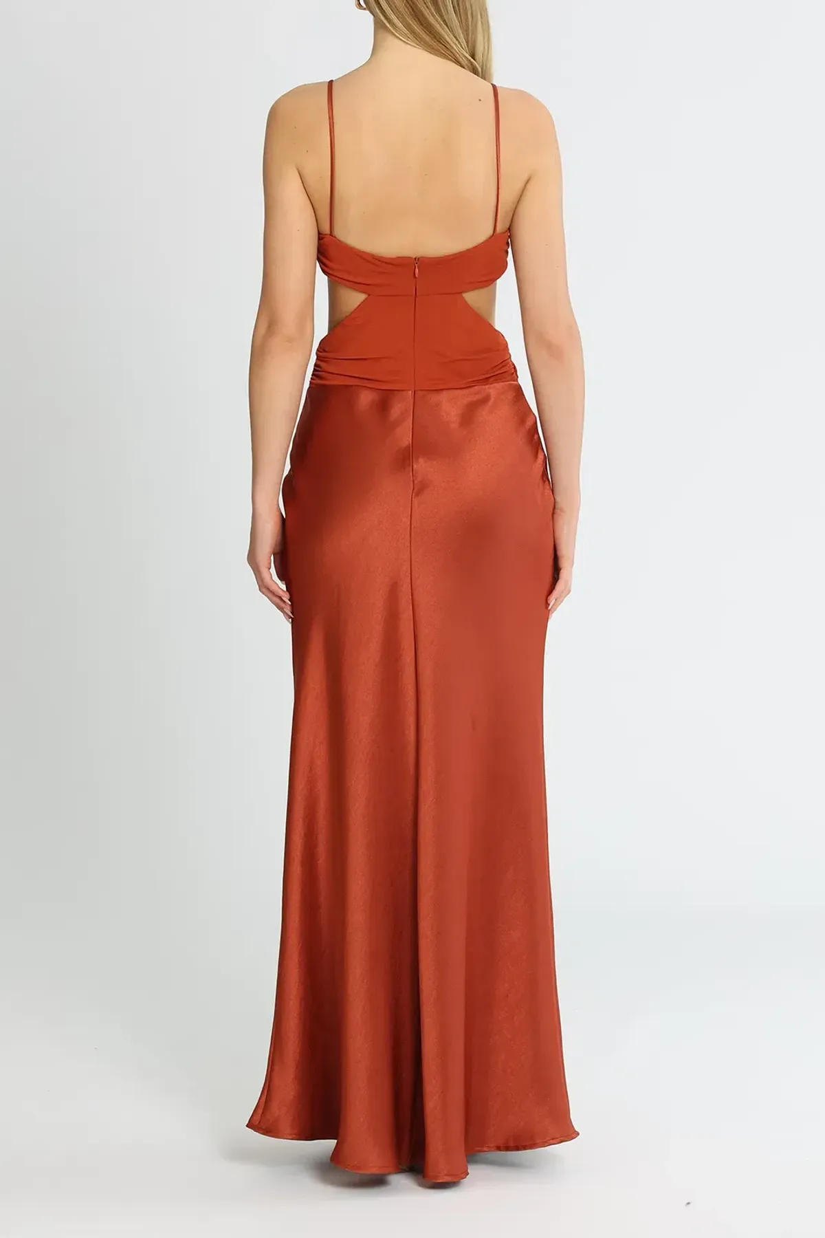 Bec & Bridge Nadia Twist Maxi in Auburn Size 8 - Image 2