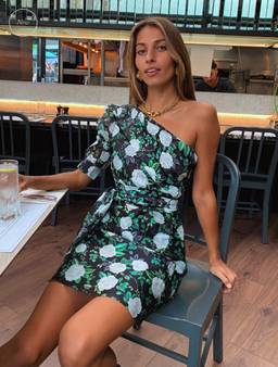 Talulah Tropo Dreams Mini Dress Print Size 8 for rent on The Volte - image 4