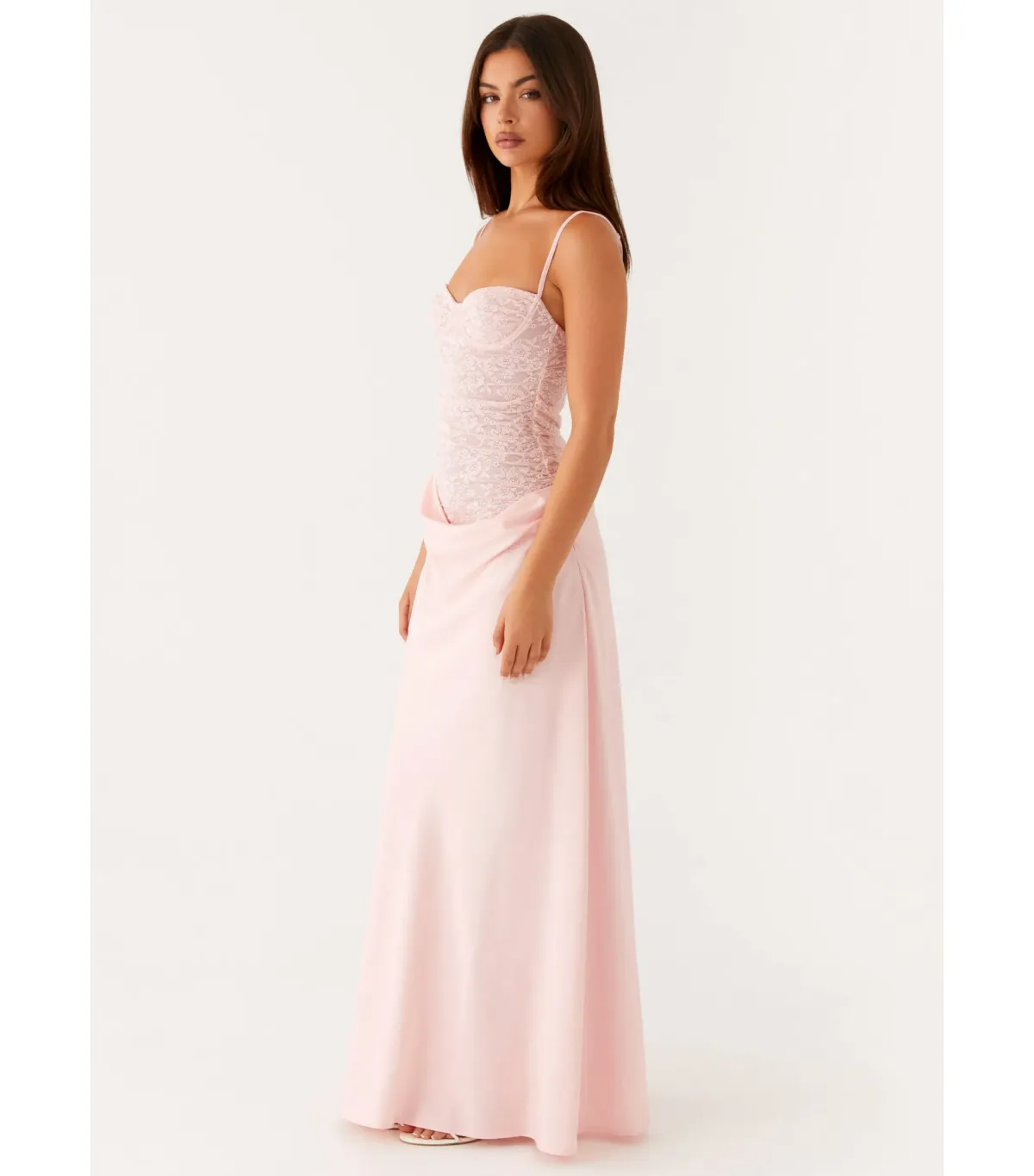 Peppermayo Exclusive Romy Maxi Dress Pink Size AU 4 - Image 4