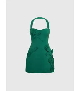 Sheike Maya Mini Dress Jade Green Size AU 6 for rent on The Volte - image 8