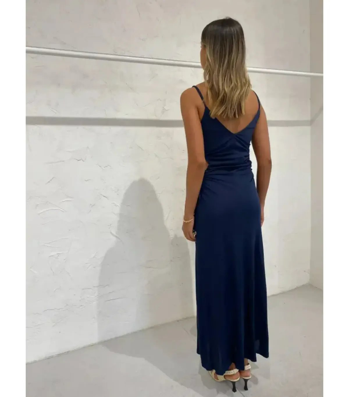 Manning Cartell Tuning in Chains Maxi Dress Navy Size AU 10 - Image 4