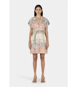 Hansen And Gretel Kathryn Dress Paisley Lane Print Size AU 8 for rent on The Volte - image 1