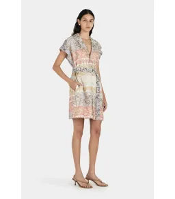Hansen And Gretel Kathryn Dress Paisley Lane Print Size AU 8 for rent on The Volte - image 2