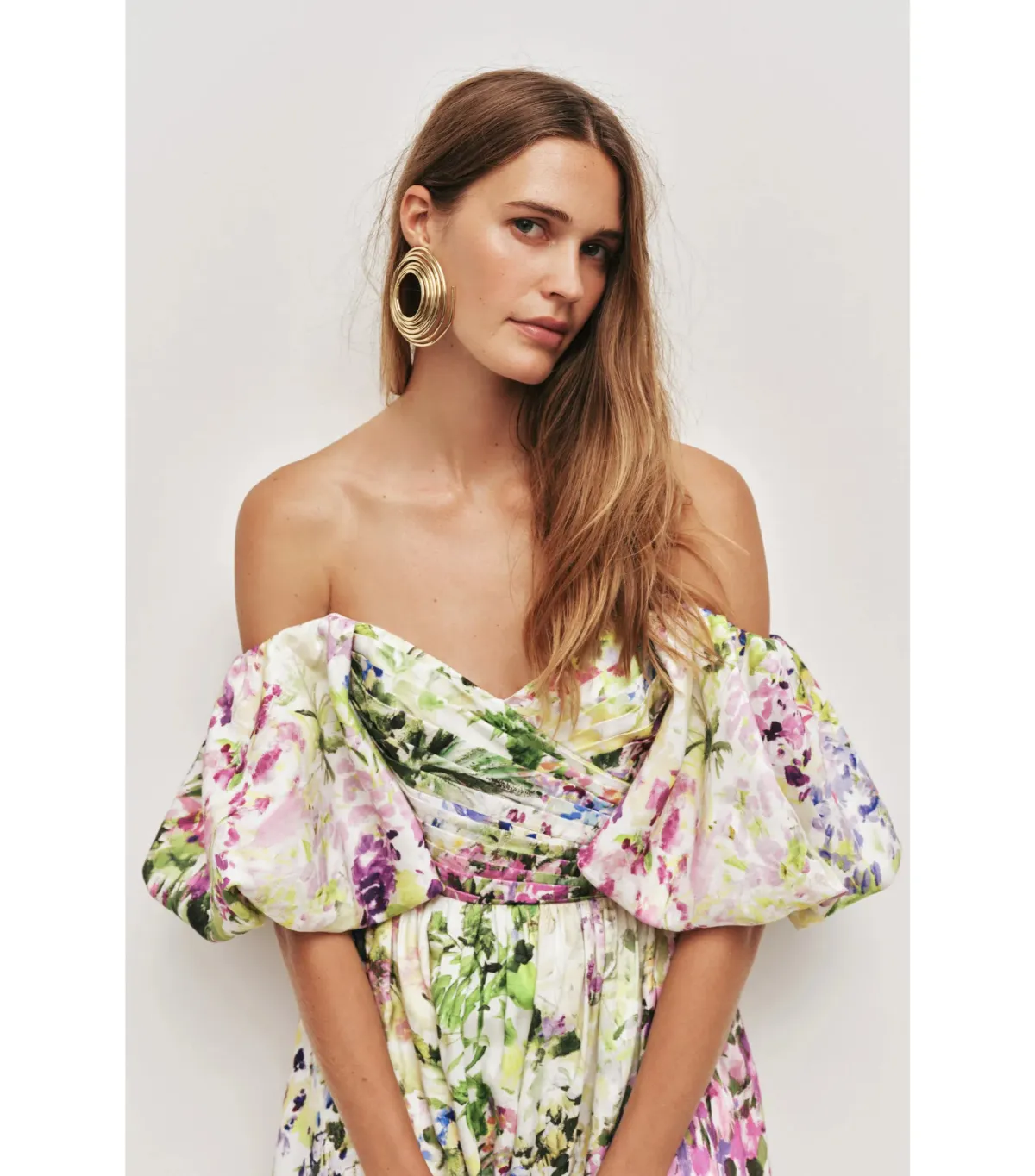 Aje Adina Midi Dress Lavender Size AU 10 - Image 2