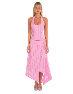 I Am Delilah Sabrina Corset & Skirt Pink Size 8  for rent on The Volte - image 1
