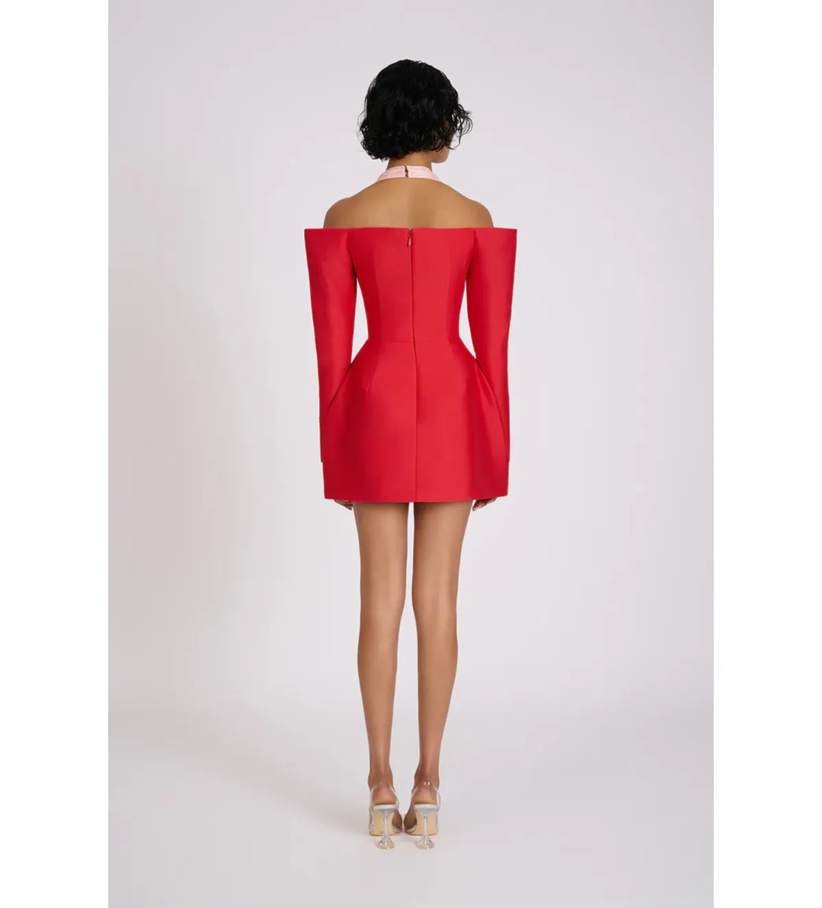 Eliya the Label Riley Mini Dress Red/Pink Size XS/AU 6 - Image 4