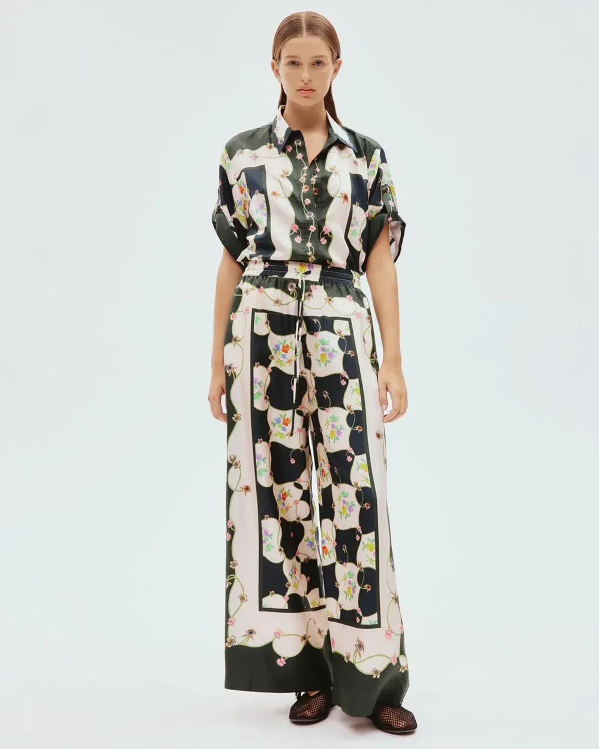  Alemais Venus Shirt and Pants Set Print Size 10 - Image 2