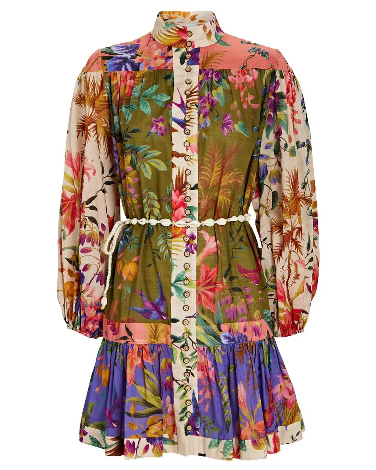 Zimmermann Tropicana Mini Dress in Spliced Size 2 / AU 12 - Image 4