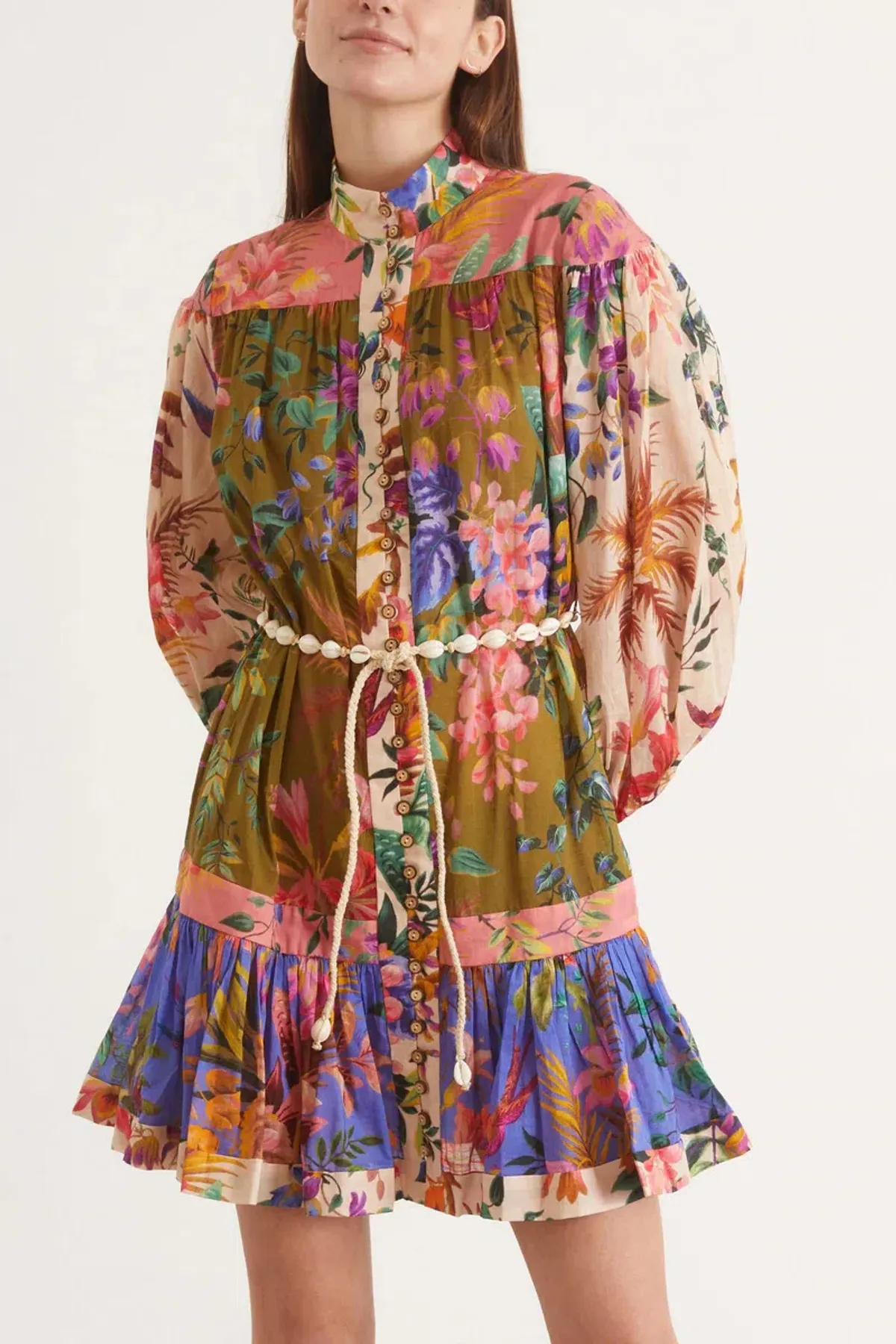 Zimmermann Tropicana Mini Dress in Spliced Size 2 / AU 12 - Image 2