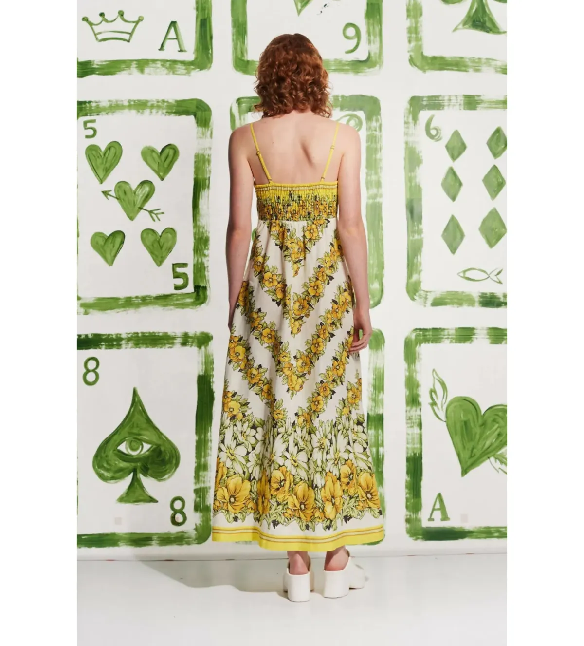 Alemais Gisela Day Midi Dress in Floral Size AU8 - Image 2