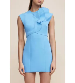 Acler  Harman Mini Dress in Blue Size AU 10 for rent on The Volte - image 2