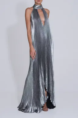 L'Idee Opera Gown in Gunmetal Shimmer Size AU 6 for rent on The Volte - image 2