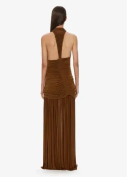 Christopher Esber Orion Gown in Russet Size 10 for rent on The Volte - image 2