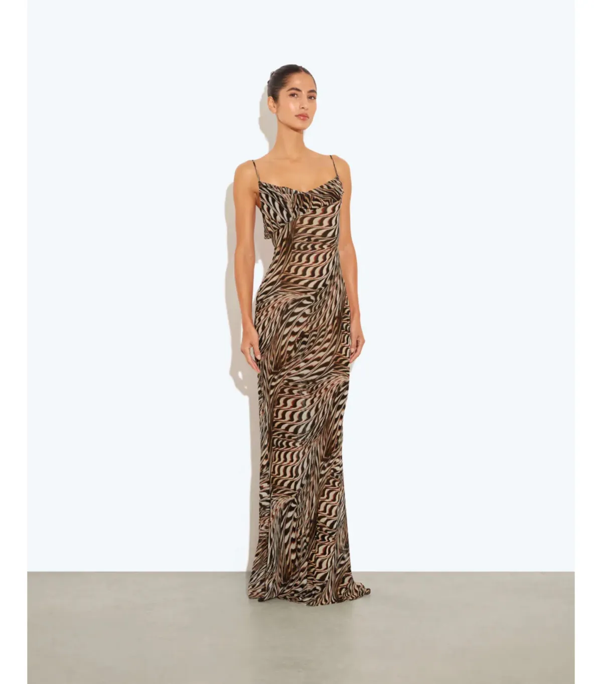Rat & Boa Nikos Maxi Dress Print Size 10 - Image 1