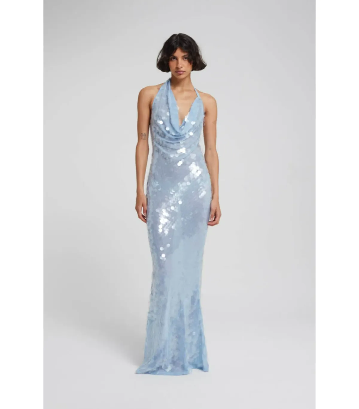 Rat & Boa Anais Maxi Dress in Cornflower Blue Size 8 - Image 1