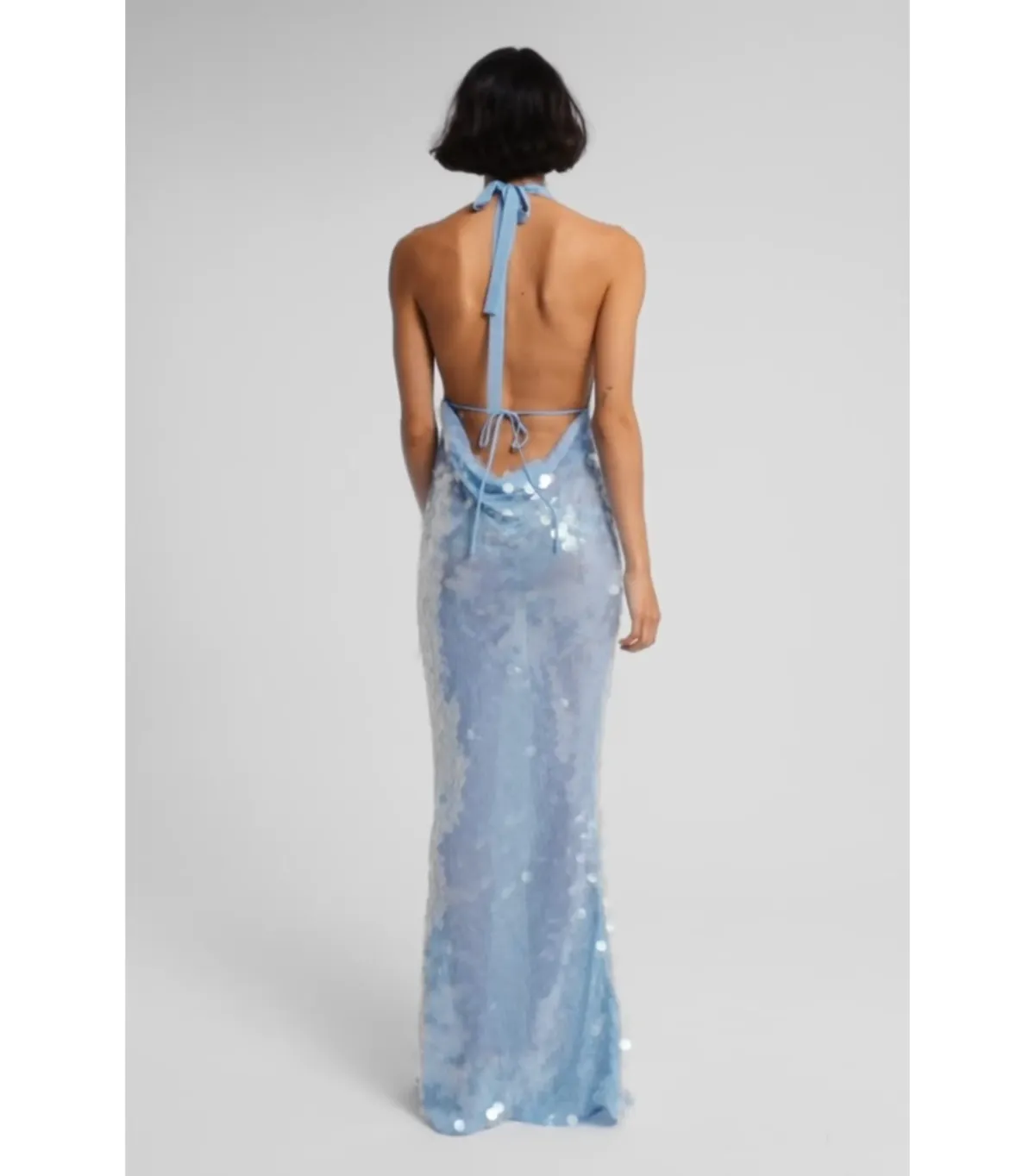 Rat & Boa Anais Maxi Dress in Cornflower Blue Size 8 - Image 2
