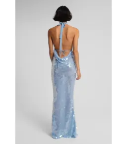 Rat & Boa Anais Maxi Dress in Cornflower Blue Size 8 for rent on The Volte - image 2