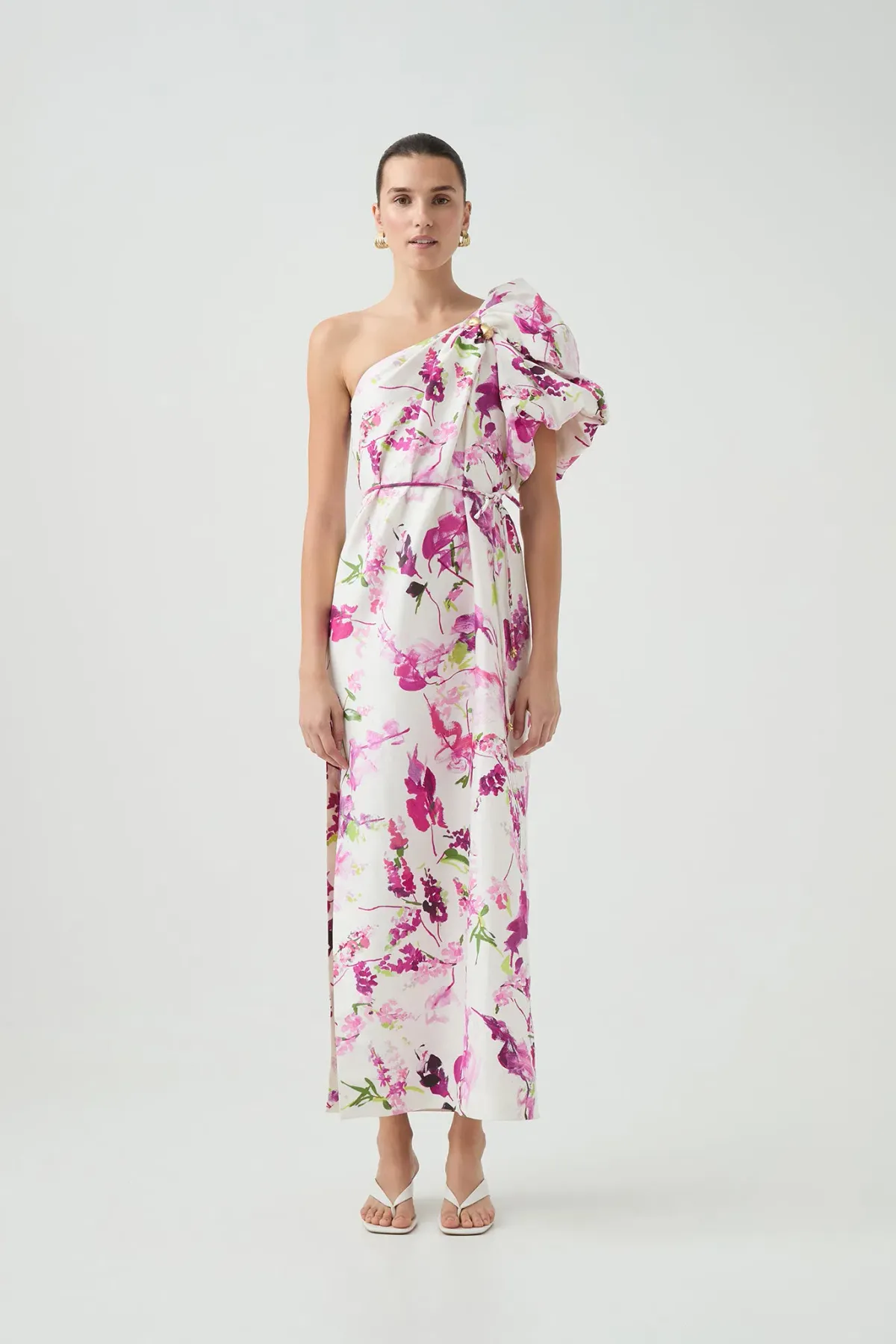 AJE CIRA MIDI DRESS FRESH FLORA SIZE 16 - Image 1