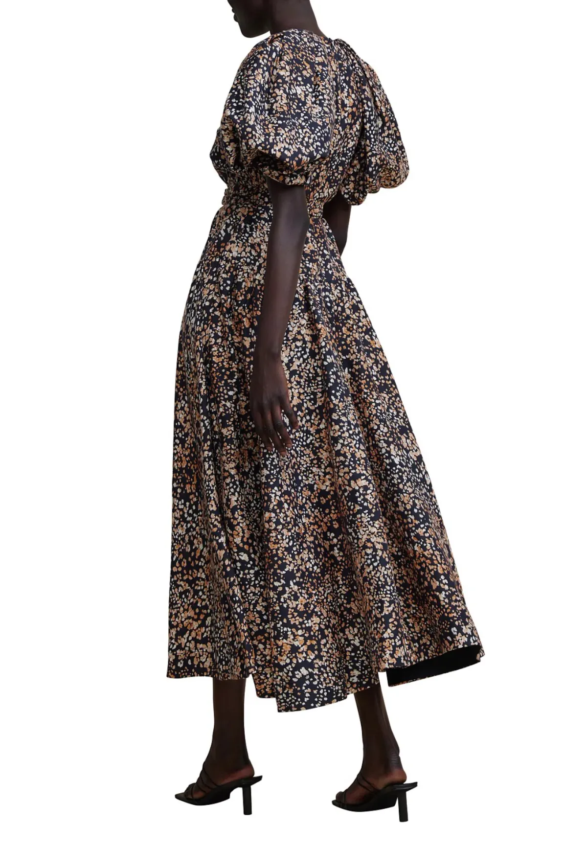 Acler Warner Wild Spot Print Maxi Dress AU8 - Image 3