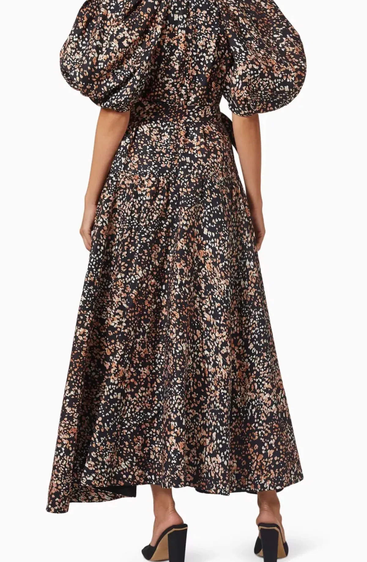Acler Warner Wild Spot Print Maxi Dress AU8 - Image 2